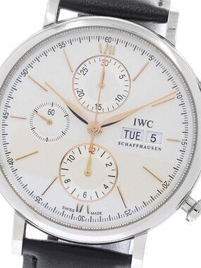 IWC SCHAFFHAUSEN Portofino IW391031 Day-Date Chronograph Automatic Men's_972609